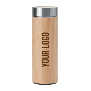 Stainless Steel Bamboo Flask TM-011