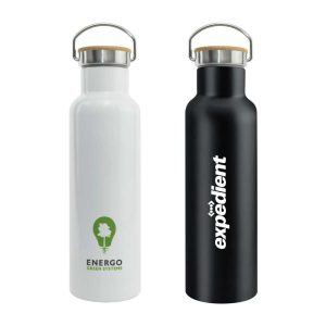 Stainless Steel Bamboo Flask TM-013