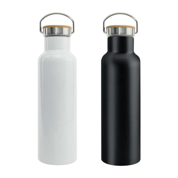 Stainless Steel Bamboo Flask TM-013